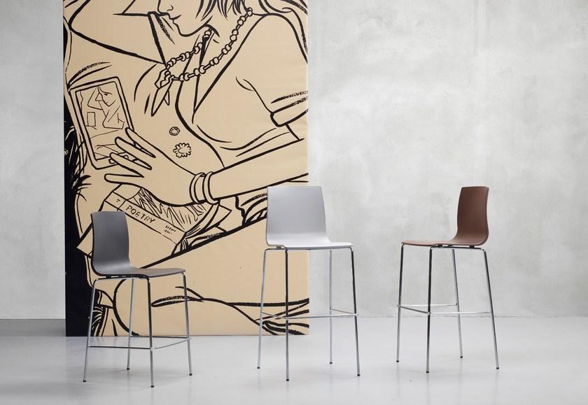 SCAB DESIGN Табурет из технополимера Alice sun-id-1356386 - Вид №1