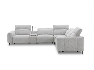 Тканевый диван с электроприводом