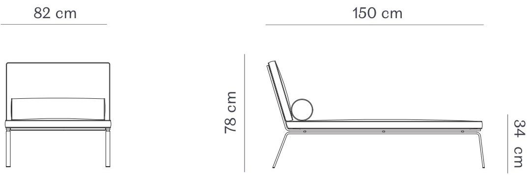 NORR11 Мягкая кушетка из кожи Man sun-id-1411091 - Вид №6
