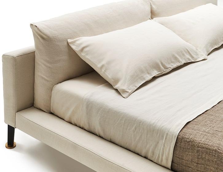 Living Divani Двуспальная кровать из ткани Floyd sun-id-1508030 - Вид №1