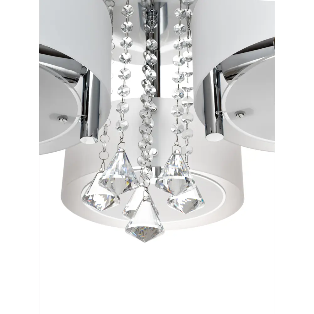 Люстра потолочная Lamplandia Lima 3017-3, 3 лампы, 12 м², цвет белый STLM-2138237 - Вид №3