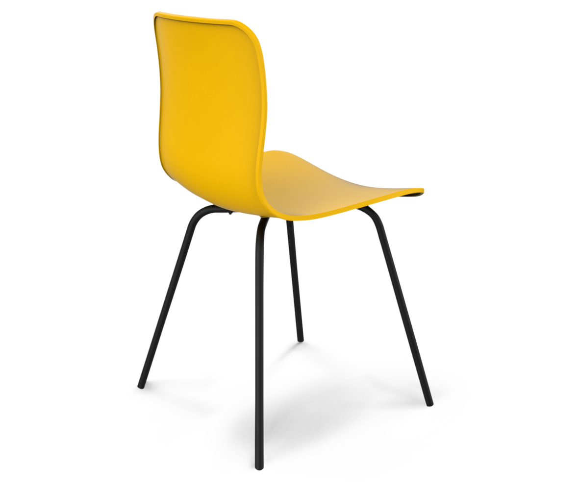 Стул DSR желтый S33 (eames style) SHEFFILTON EAMES STYLE 015574 Желтый  - Вид №2