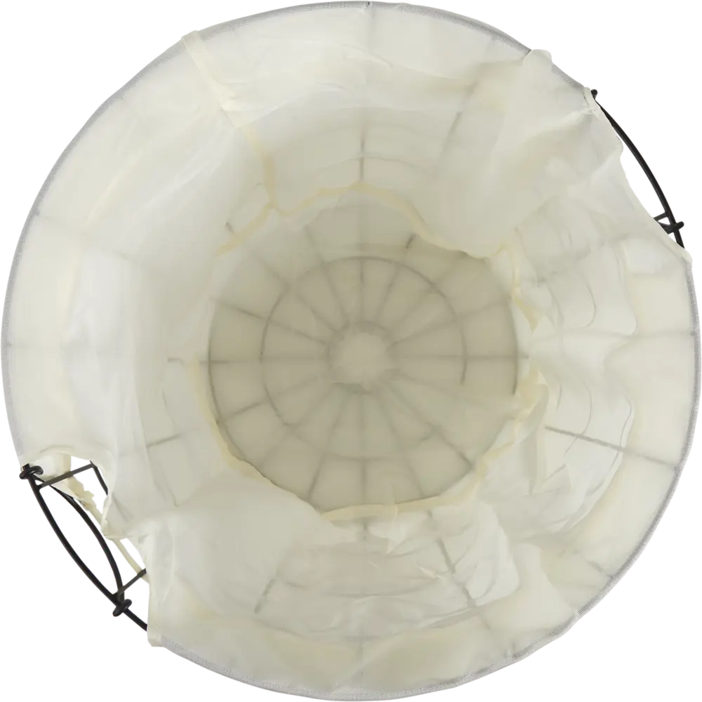 Корзина для белья с чехлом 400x400x400 мм цвет чёрный 82411011 STLM-2069058 Santreyd Аксессуары для ванных комнат - Вид №3