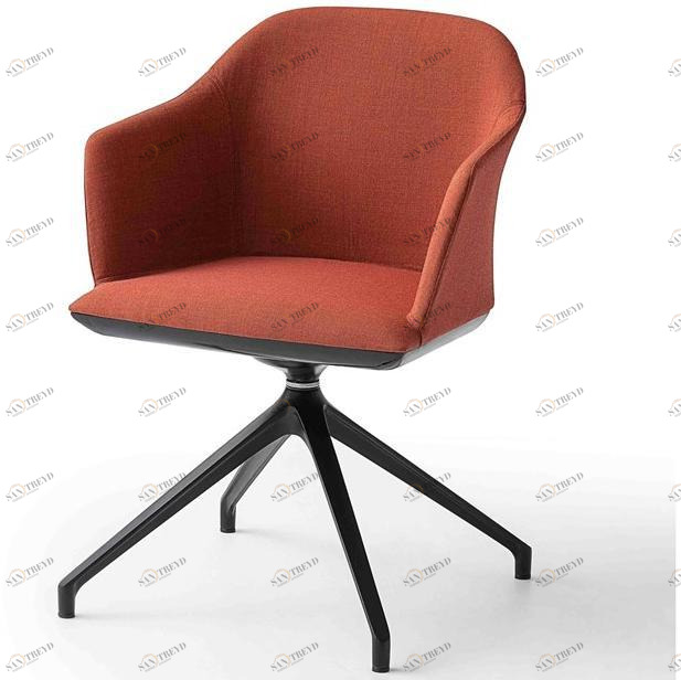 GABER Поворотный офисный стул с тканевой обивкой и подлокотниками Manaa sun-id-1363975