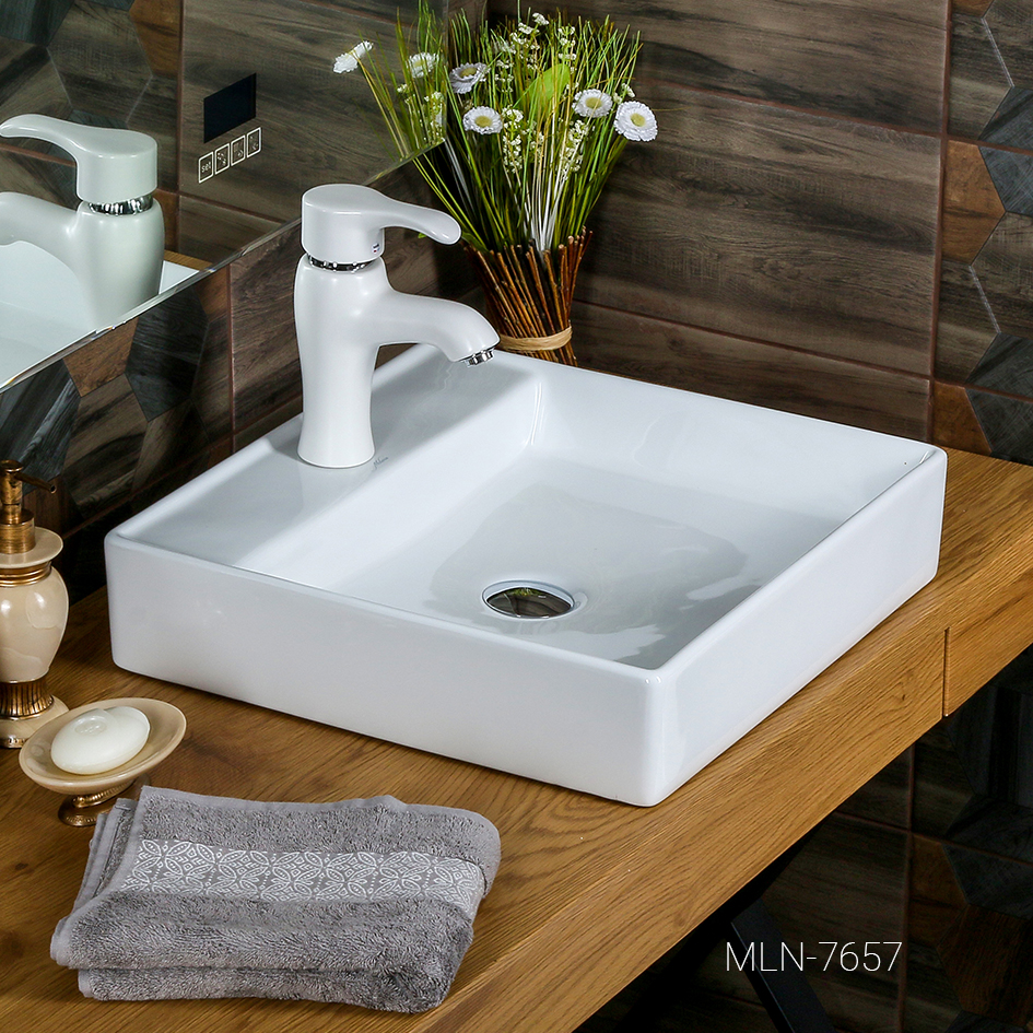 Накладная раковина melana mln-7657 7657-805