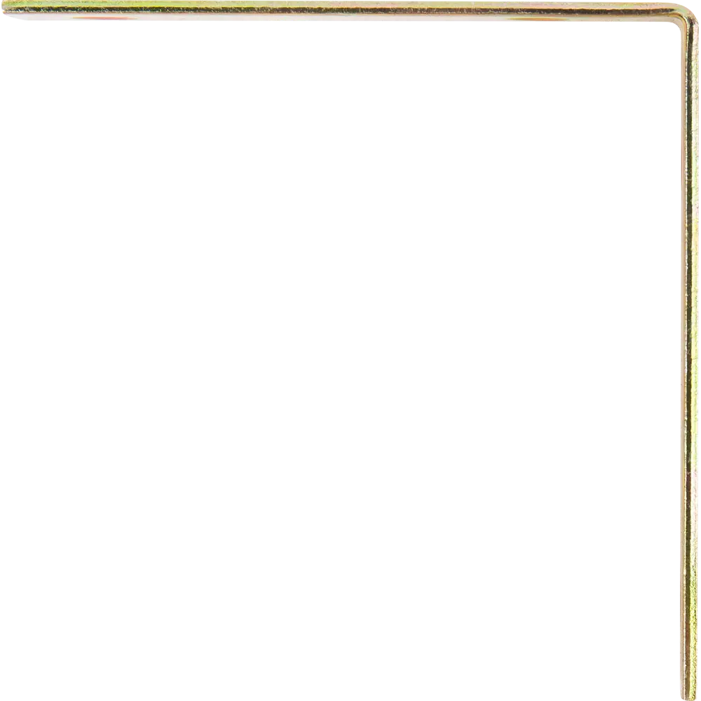 Уголок мебельный GAH ALBERTS KSZ 75x75x16x1.75 желтый цинк 16965819 STLM-2046113  - Вид №2