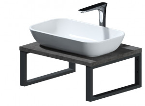 Столешница GRUNGE LOFT 60 Бетон темно-серый