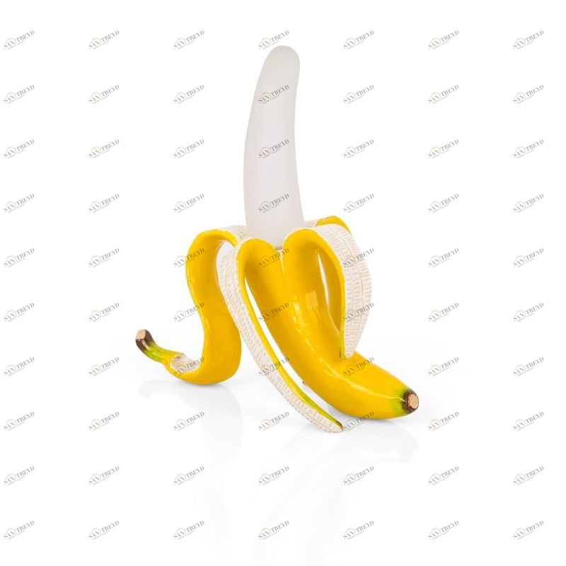 Настольная лампа 30х26 см желтая Banana Daisy 13112 SELETTI НЕОБЫЧНЫЕ 00-3882476 Желтый 