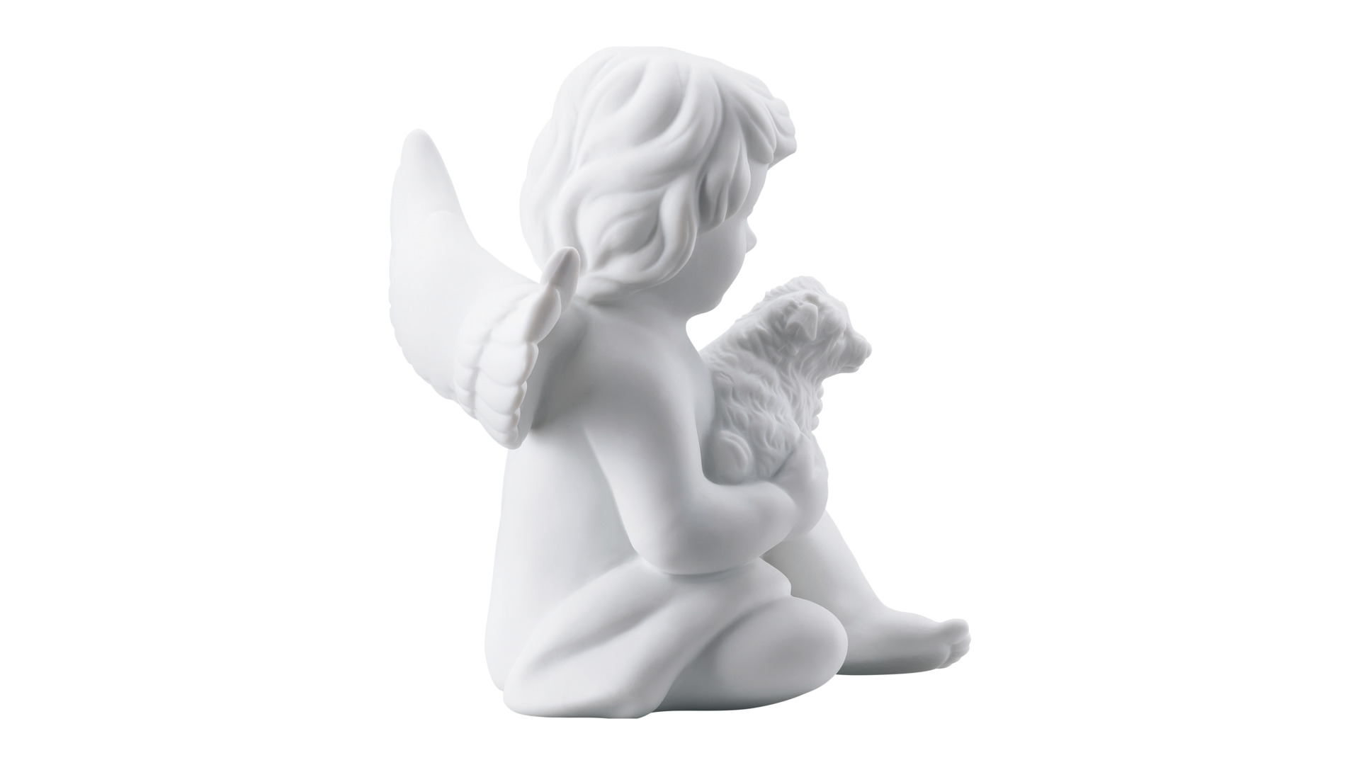 10640530 Rosenthal Фигурка Rosenthal Ангел с собакой 10см, фарфор Фарфор  - Вид №3