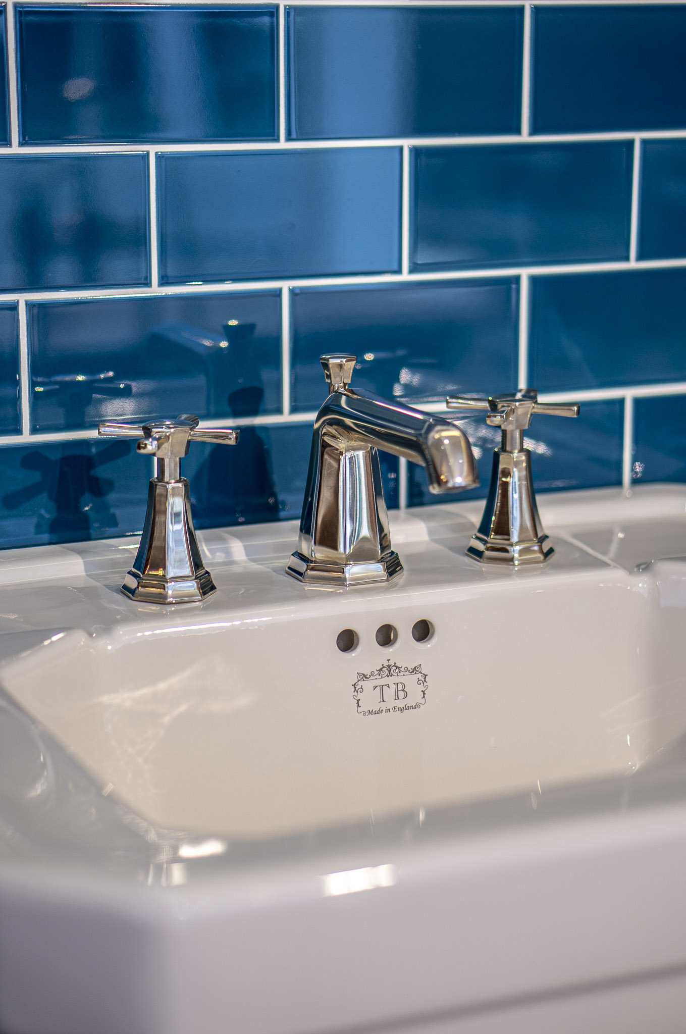 Traditional bathrooms Смеситель для умывальника ART DÉCO на 3 отверстия Pr3142/bn Art Deco - Вид №4