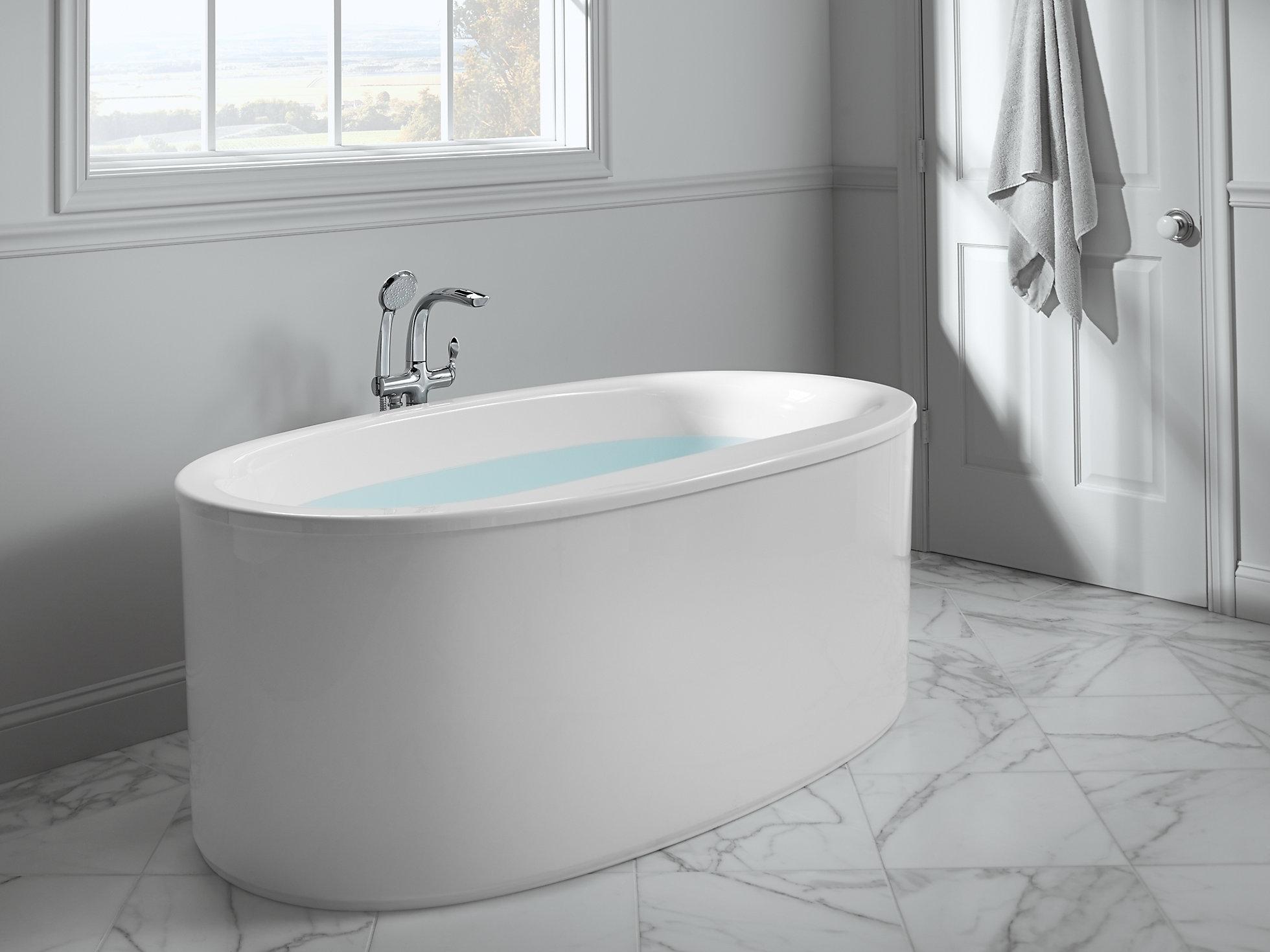 KOHLER Напольная накладка для ванны Refinia с ручным душем K-T97334-4-BN  - Вид №4