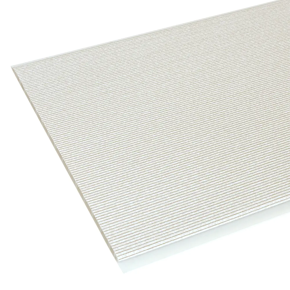 Панель ПВХ Лен бежевый 2700x250x8 мм 0.675 м² 89452639 STLM-2202793 DEKOR PANEL  - Вид №2