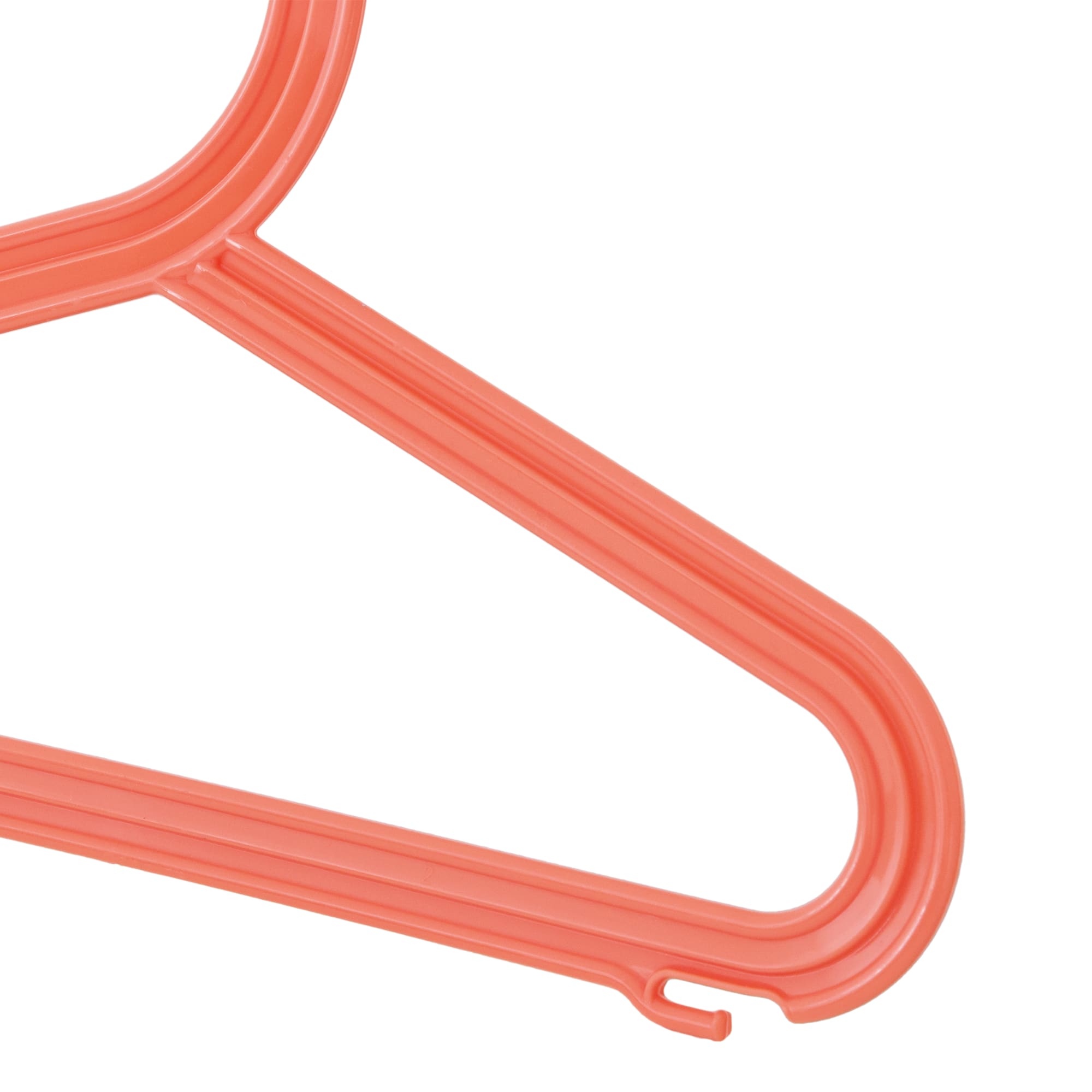 82999632 Плечики малые 318x204x4 мм, полипропилен, цвет коралловый Santreyd  - Вид №1