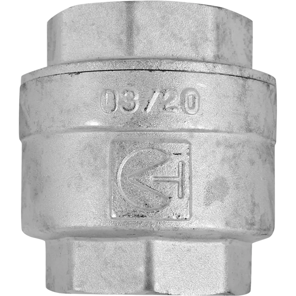 Клапан обратный Valtec 1 1/2", никелированная латунь VT.161.N.08 82575745 STLM-2053155  - Вид №2