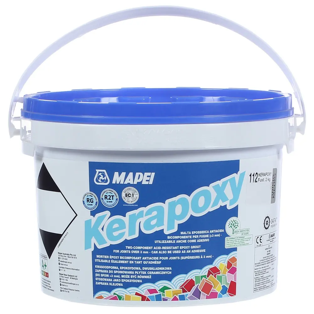 Затирка эпоксидная Mapei Kerapoxy N112 цвет серый 2 кг 82001532 STLM-2112249 Без серии - Вид №2