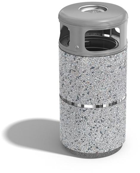 ENCHO ENCHEV - ETE Бетонный мусорный бак с крышкой для улицы sun-id-1349333 - Вид №1