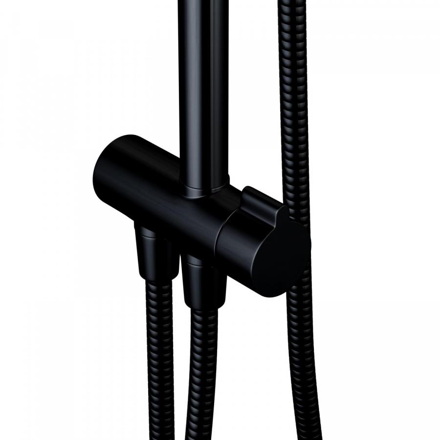 408771430 набор 2 в 1: смес. для ванны/душа душ система шт черный. Damixa Origin Bit  - Вид №3