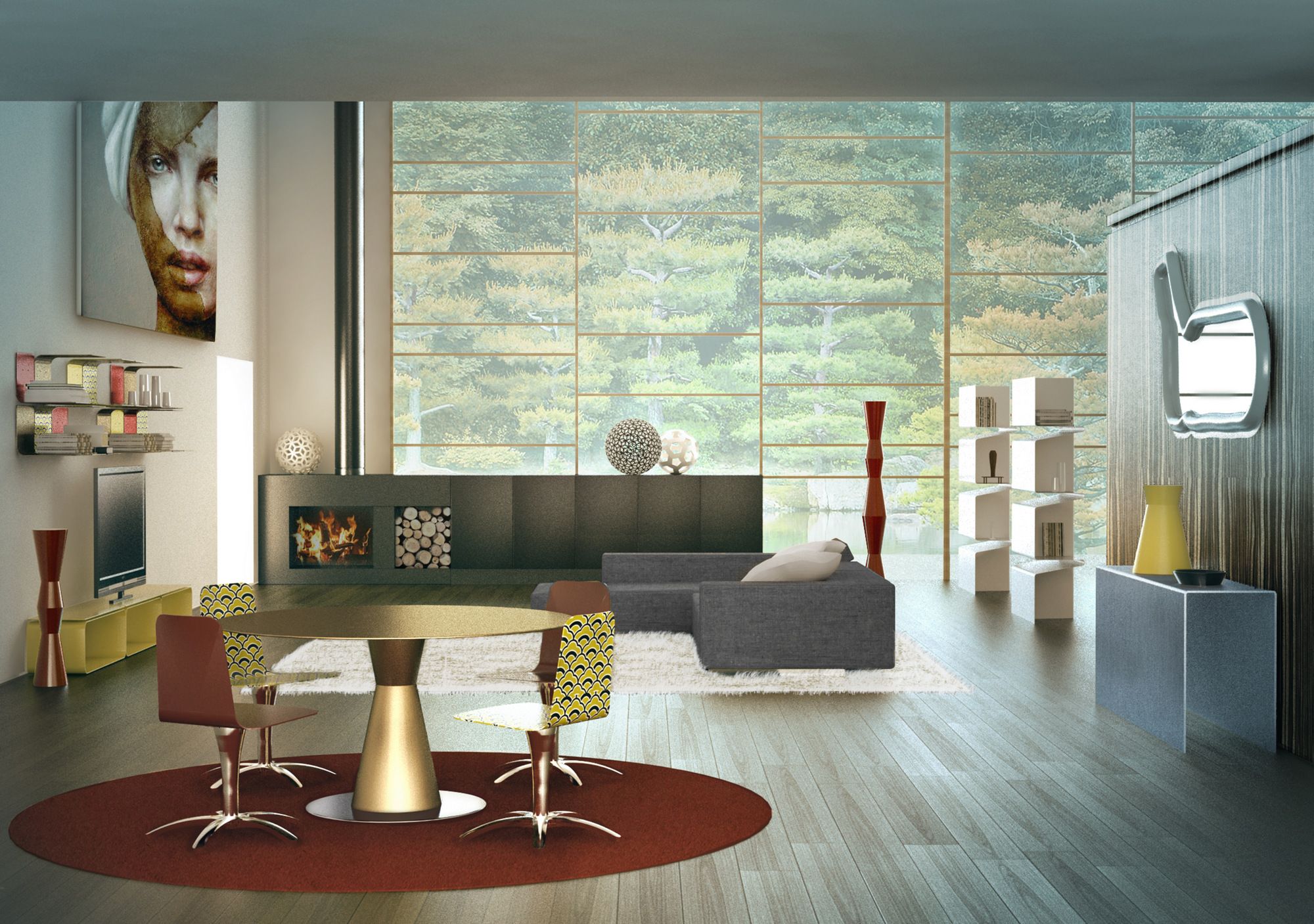 Алюминиевый торшер altreforme район ARCH-00019268 - Вид №4