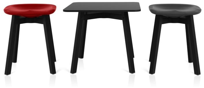 Emeco Квадратный журнальный столик из hpl Su sun-id-1475076 - Вид №2