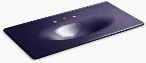 K-3052-8-DGB Накладная раковина на столешницу  прямоугольная Kohler