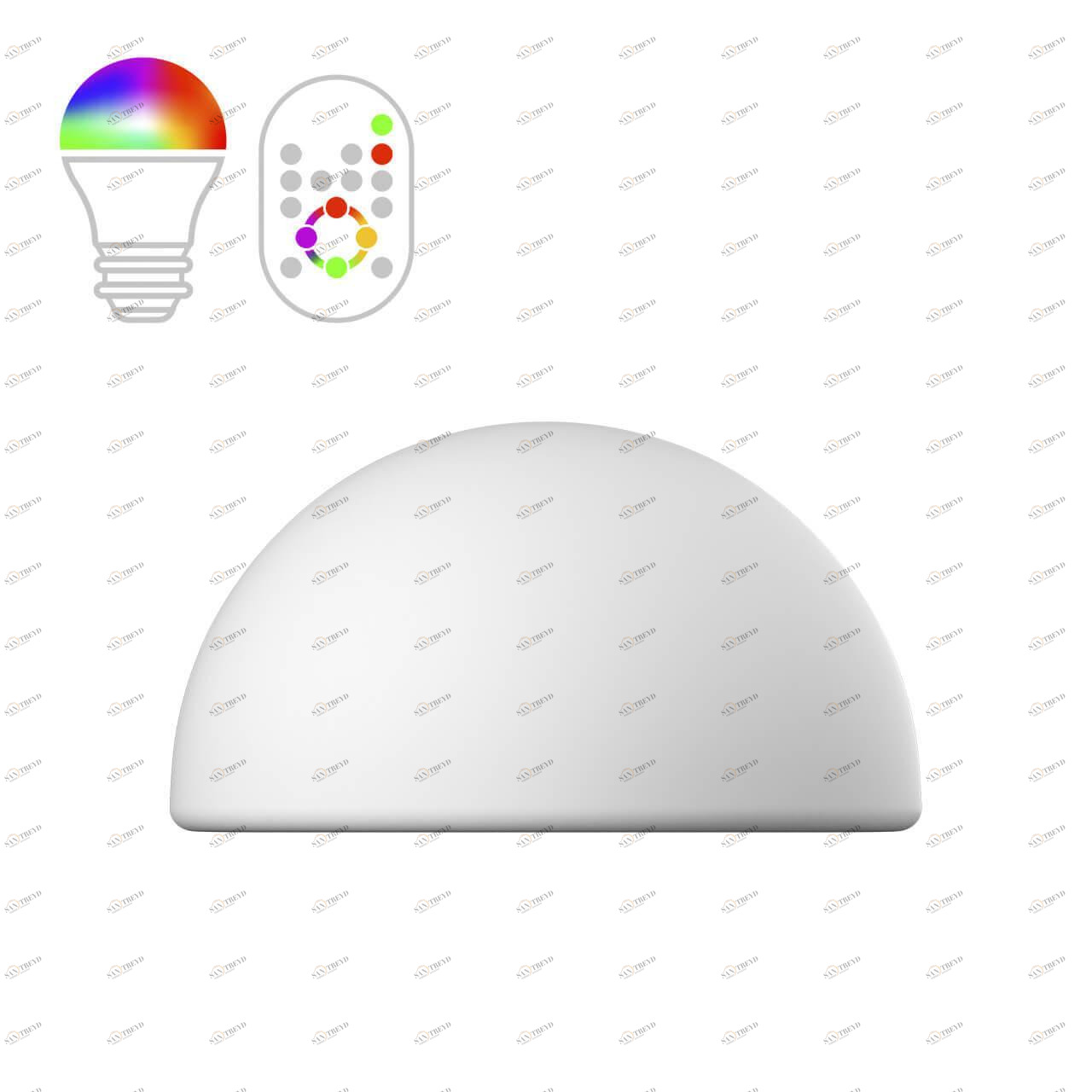 Напольно-настольный светильник m3light Semisphere 20322540 M3LIGHT  313686 Белый 