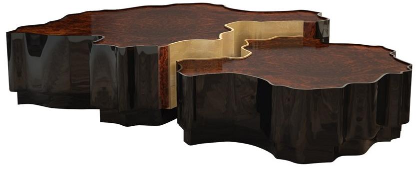 Malabar Модульный деревянный журнальный столик для гостиной Horizon sun-id-1459911 - Вид №1