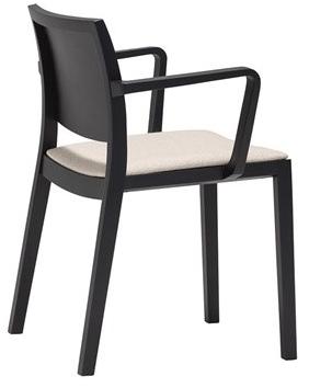 Andreu World Деревянный стул со встроенной подушкой Duos So2755 - Вид №2