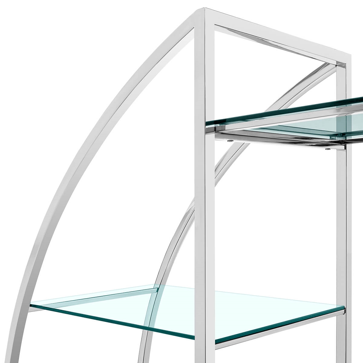 706065-02 ABHIKA ПОЛКА AUSTIN H202 203X48 SILVER  - Вид №3