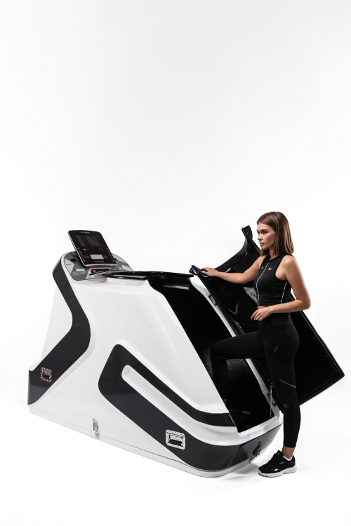 Баровакуумный тренажер Exclusive с беговой дорожкой Santreyd MED-83 - Вид №5