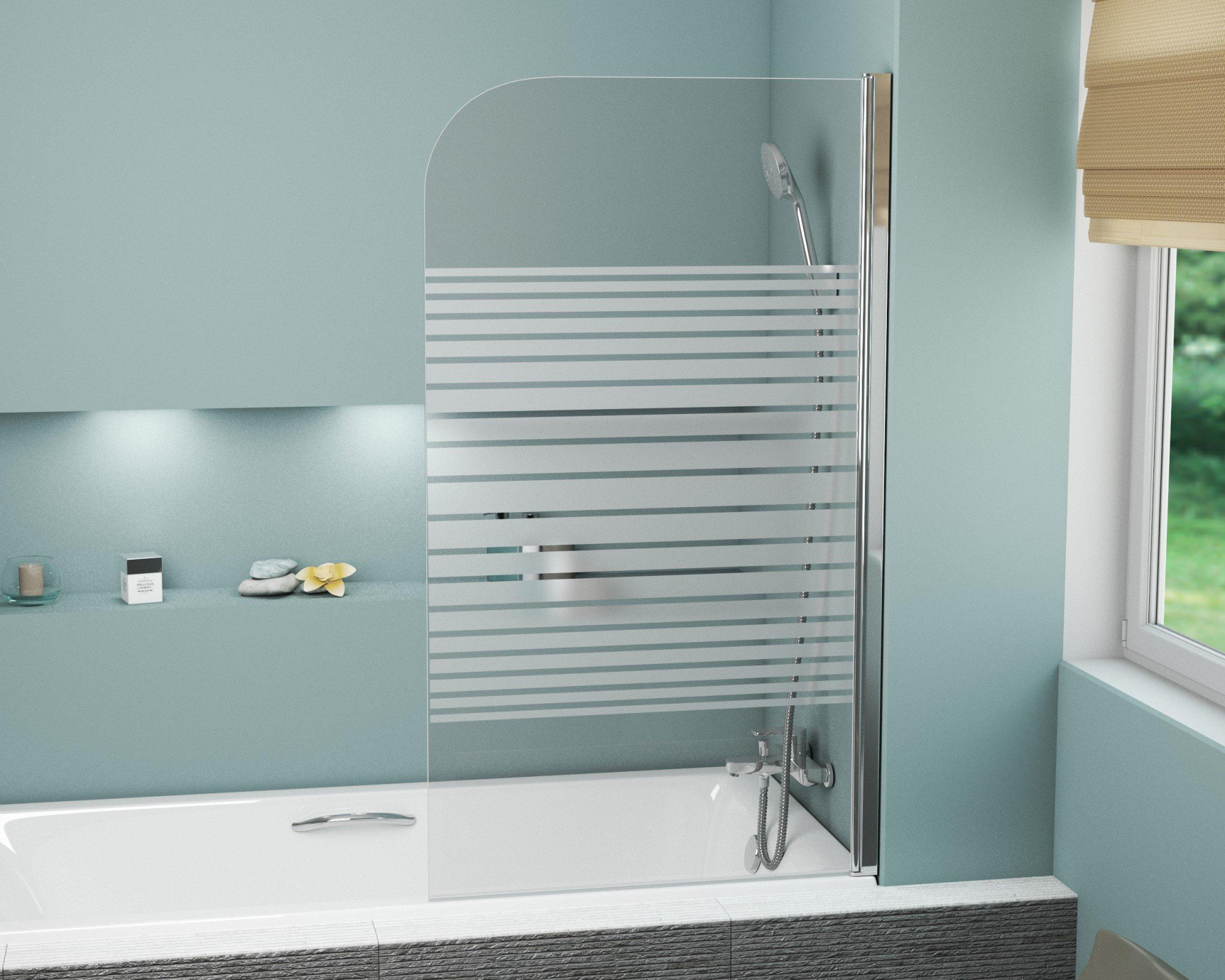 GR-100P Душевое ограждения на борт вынны Grossman Китай 