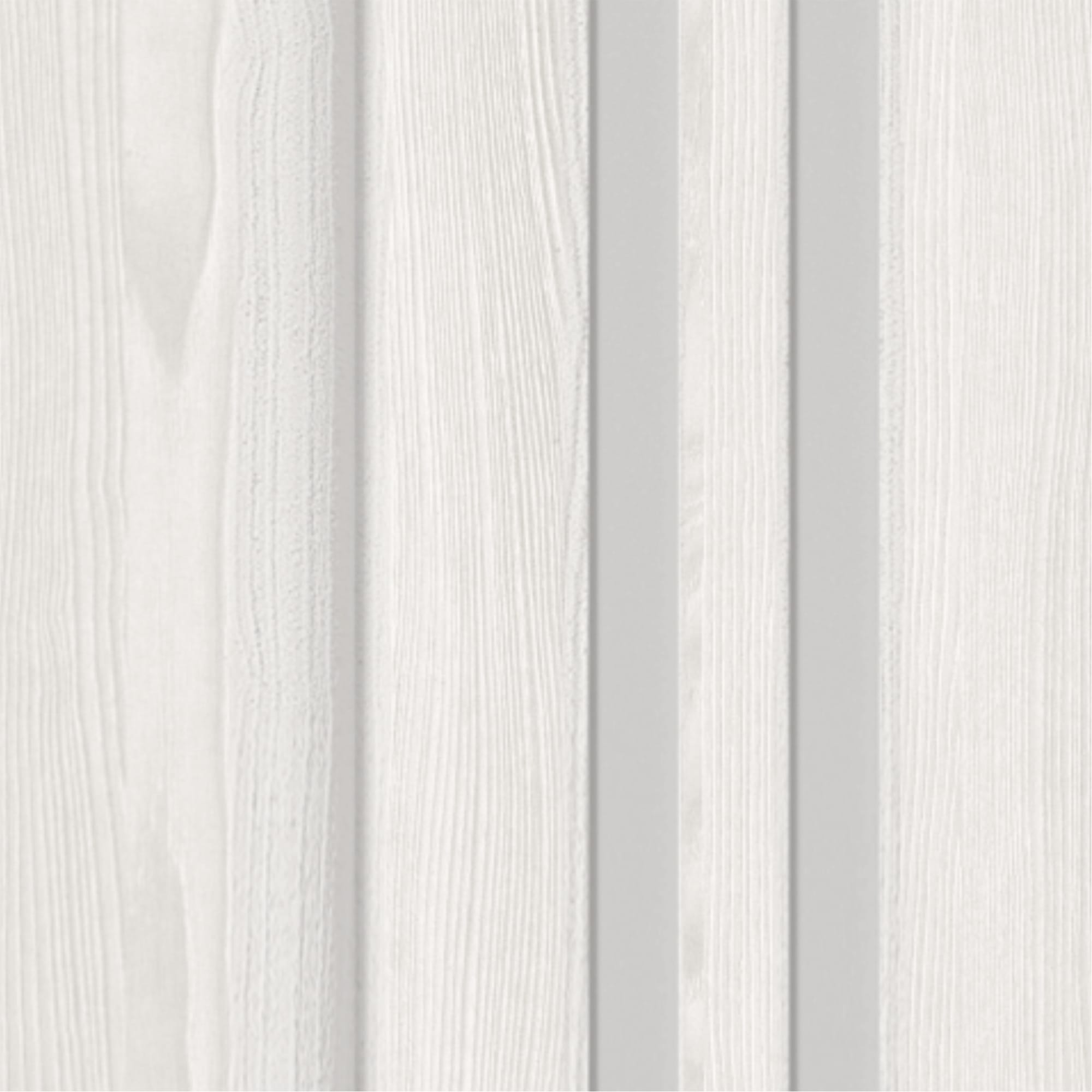 82379674 Дверь межкомнатная Дельта вертикальная остеклённая ПВХ цвет белёный дуб 90x200 см (с замком и петлями) Santreyd  - Вид №2
