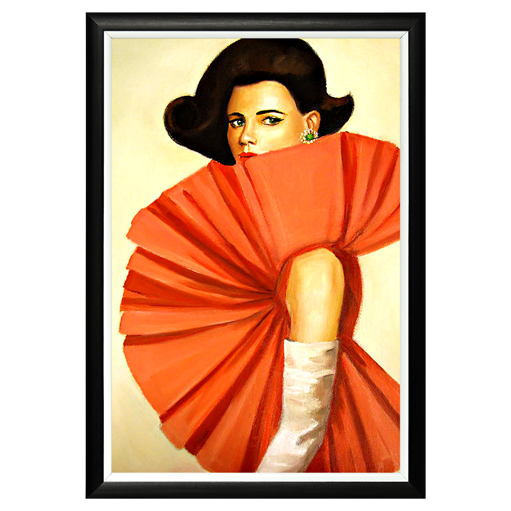 828199950_1818 Арт-постер "Бриллианты, кораллы и изумруд" Object Desire 