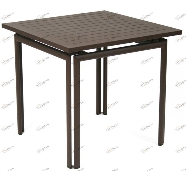 Fermob Квадратный алюминиевый садовый стол Costa 8143