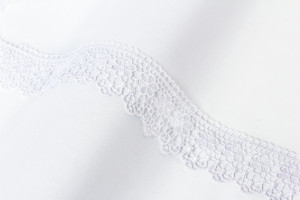 3298 Гипюр 55 мм в пакете Турция белый Gamma