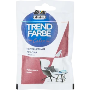 Краска для стен и потолков Trend Farbe цвет Рубиновое вино 50 мл 81970720 STLM-2170546
