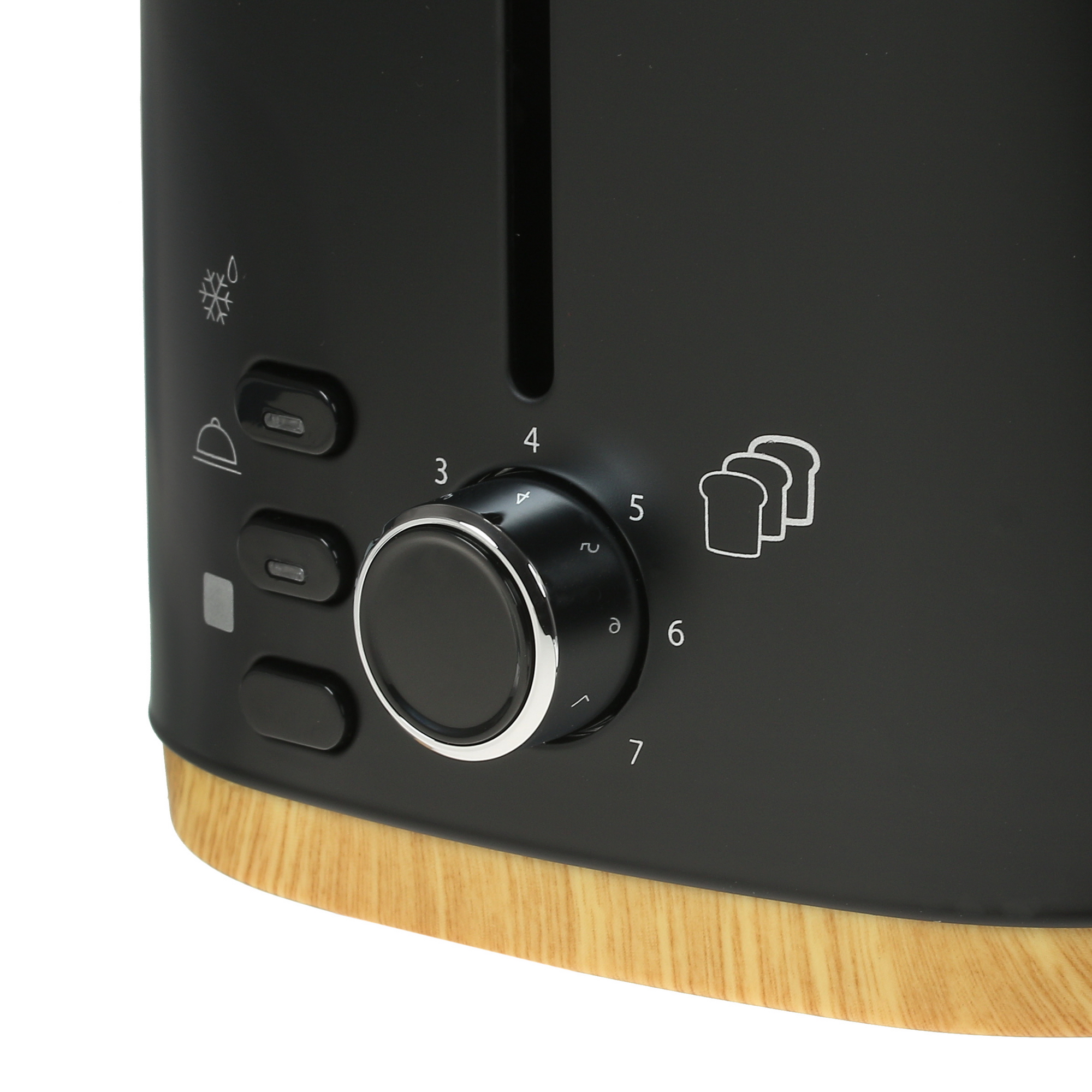 9912256 Тостер Oursson TO2106/BL черный STDN-0082139 - Вид №3