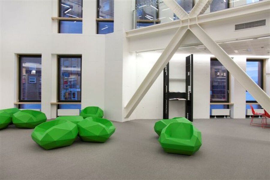 Пластиковый контрактный стул SIXINCH ROCKING ARCH-00126428 - Вид №2