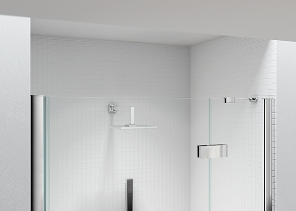 Дверь в нишу S6F1100RECH Merlyn 6 Series Хромированный  - Вид №2