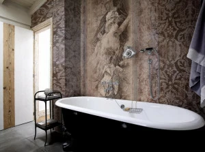 Inkiostro Bianco Панорамные дамасские обои с тканевым эффектом Collection 2015