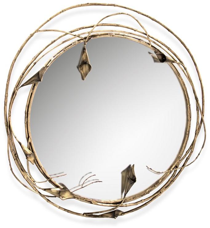 KOKET Круглое зеркало с настенной рамой sun-id-1345054 - Вид №1