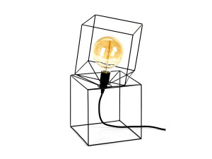 Регулируемая стальная настольная лампа