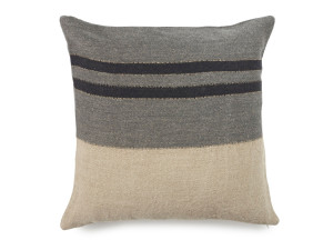 Квадратная льняная подушка