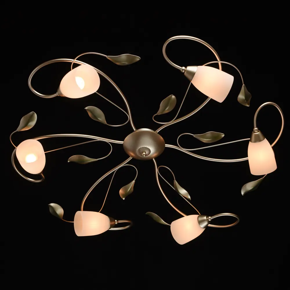 Люстра потолочная «Верона», 6 ламп, 18 м², цвет белый MW-Light STLM-2096602 - Вид №2