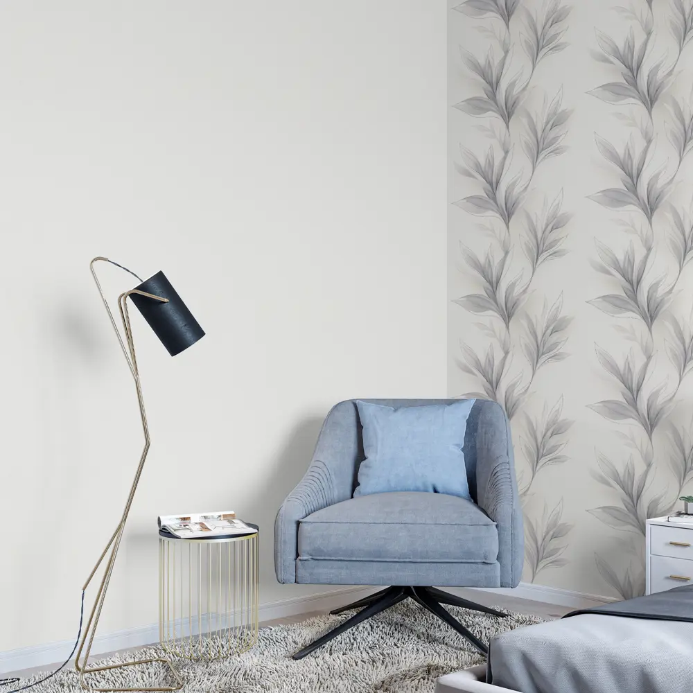 Обои флизелиновые Palitra Life Dora бежевые 1.06 м PL72620-11 89449792 STLM-2141310 - Вид №5