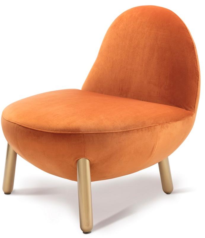 Scarlet Splendour Кресло обитое бархатом Cirrus sun-id-1448363 - Вид №2