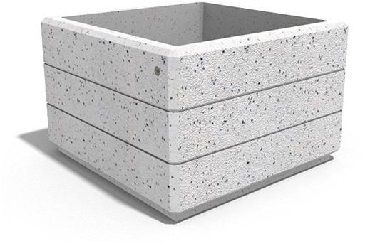 ENCHO ENCHEV - ETE Квадратная кашпо для общественных мест  224  - Вид №1