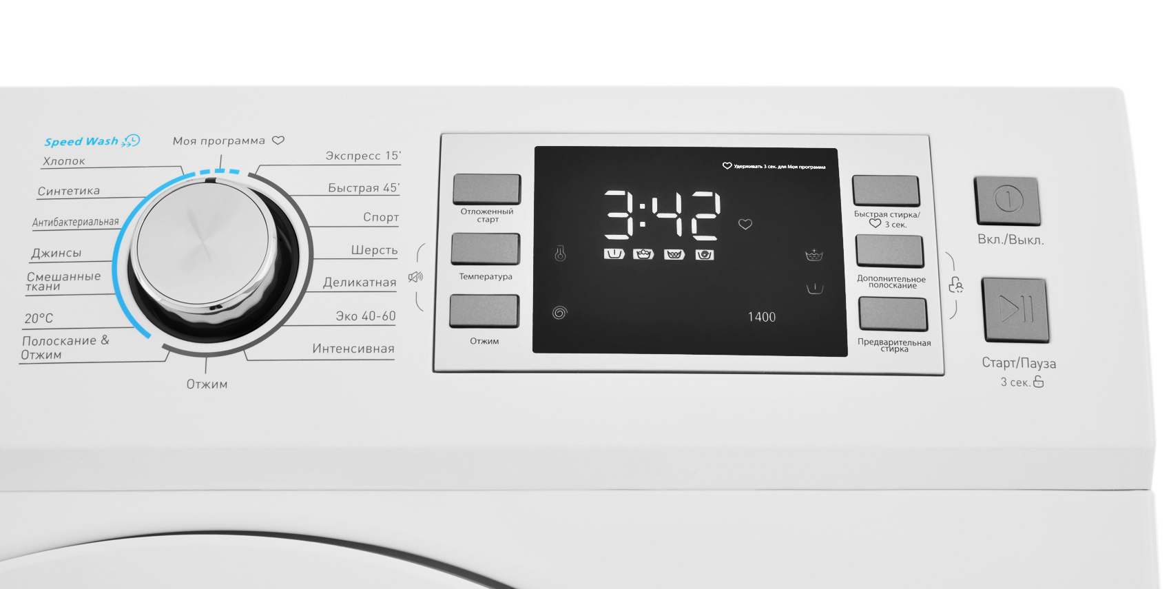 9982985 Стиральная машина ZUGEL ZWS7141I белый STDN-0062929 - Вид №3