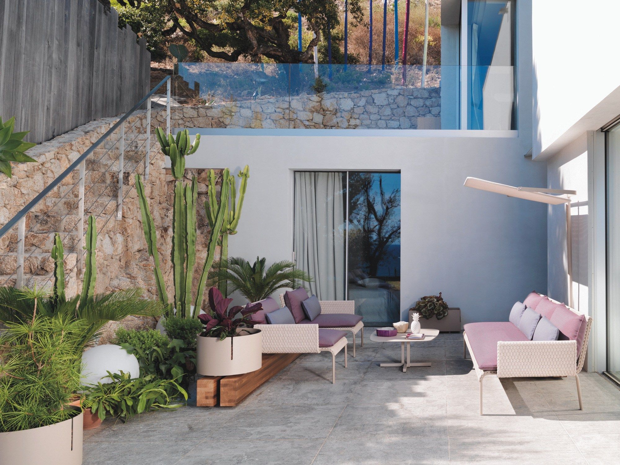 Алюминиевый садовый столик Roberti KEY WEST ARCH-00110428 - Вид №3