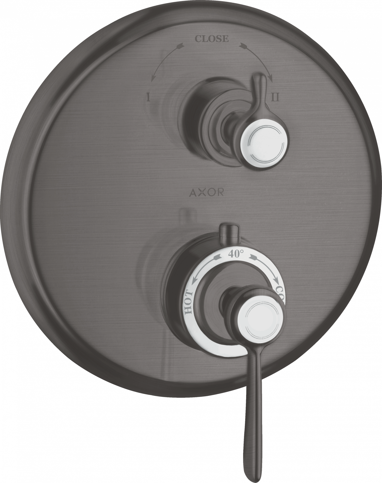 16821340 Термостат для скрытого монтажа с рычагом и запорно-переключающим вентилем AXOR MONTREUX