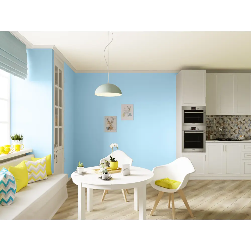 Краска для кухни и ванной цвет полярно-голубой 2.5 л 81963971 STLM-2131724 PARADE ICE  - Вид №3